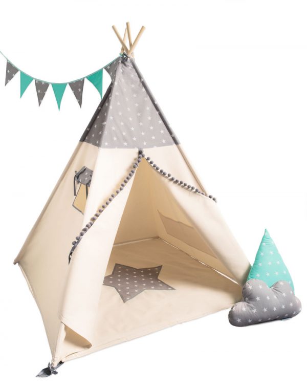 Tipi Gray Stars Boy, sada teepee 7el.